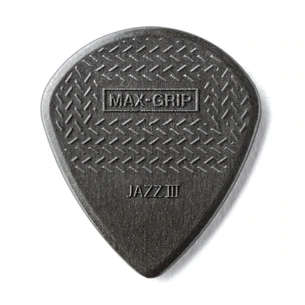 Медіатор Jim Dunlop Max-Grip Jazz III Carbon Fiber Pick 6 шт. (471P3C) зображення 1