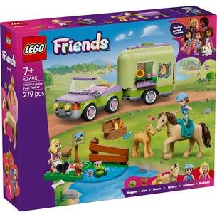 Конструктор LEGO Friends Причіп для коня й лошати (42695) picture 1