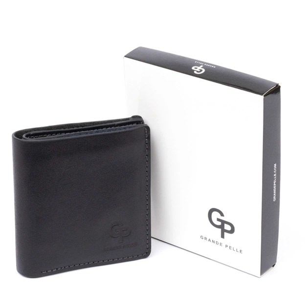 Портмоне Grande Pelle Чорне (11329) - зображення 8