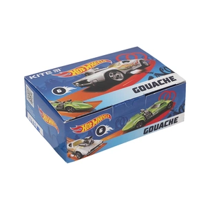Гуашеві фарби Kite Hot Wheels 6 кол., 20мл (HW21-062) зображення 1