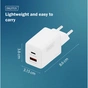Зарядний пристрій Digitus 1xUSB-C + 1xUSB PD45W GaN white (DA-10302) - зменшене зображення 11