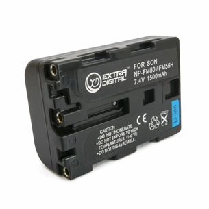 Акумулятор до фото/відео Extradigital Sony NP-FM50 (BDS2663) зображення 1