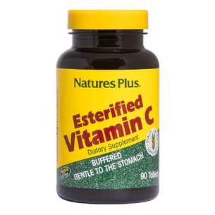 Вітамін Natures Plus Етерифікований Вітамін C, Nature's Plus, 90 таблеток (NTP2212) зображення 1