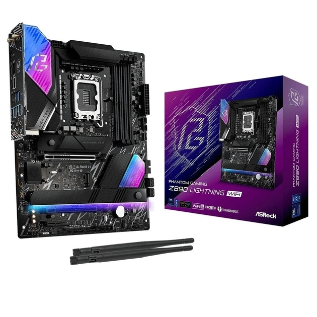 Материнская плата ASRock Z890 Lightning WiFi Socket 1851 - изображение 1