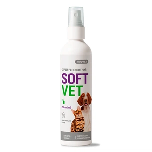 Спрей для тварин ProVET SOFTVET репелентний для котів та собак 250 мл (4823082441532) зображення 1