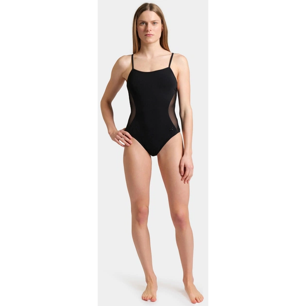 Купальник Arena Mesh Panels Swimsuit Closed Ba 006661-500 чорний 42 (3468337053446) - зображення 10