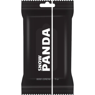 Вологі серветки Сніжна Панда Орхідея 15 шт. (4823019008739) изображение 1