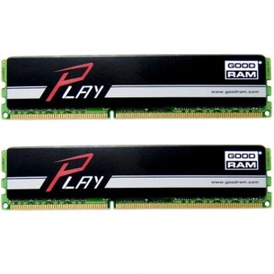Модуль пам'яті для комп'ютера DDR3 8GB (2x4GB) 1866 MHz Play Black Goodram (GY1866D364L9AS/8GDC) зображення 1