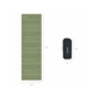Туристичний килимок Naturehike IXPE CNK2550WS030, алюмінієва плівка, 18 мм, оливковий-зелений (6977465868206) - preview 4