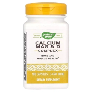 Вітамін Nature's Way Комплекс кальцій, магній та вітамін D, Calcium Mag & D Complex, 100 к (NWY-41420) зображення 1