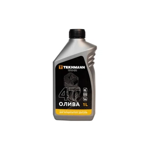 Моторна олива Tekhmann 4Т API SL SAE10W-30, 1л для малих чотирьохтактних двигунів (873414) зображення 1