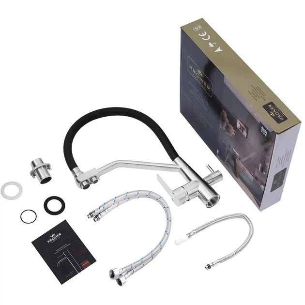 Змішувач Kroner Klassisch-ESG03817BLK (CV027936) - picture 8