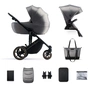 Коляска Kinderkraft 2 в 1 Prime 2 Shadow Grey (KSPRIM02GRY2000) (5902533922932) - зменшене зображення 4