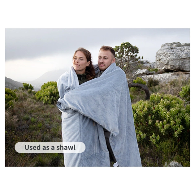 Спальний мішок Naturehike CNK2300SD022, світло-сірий (6976507667333) - picture 8