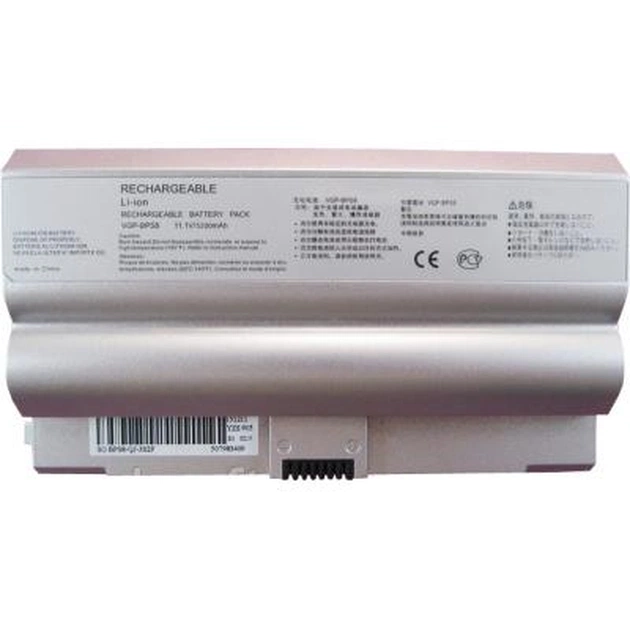 Акумулятор до ноутбука AlSoft Sony VGP-BPS8 4800mAh 6cell 11.1V Li-ion (A41216) - зображення 1
