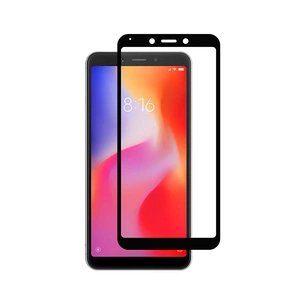 Скло захисне PowerPlant Full screen Xiaomi Redmi 6, Black (GL605552) зображення 1
