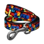 Повідець для собак WAUDOG Nylon "Блоки" S Ш 15 мм Д 200 см (756-4056) - зменшене зображення 1