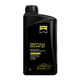 Моторна олива KRAFT Euro DXS 5W-30, 1л (708135) зображення 1