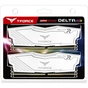 Модуль пам'яті для комп'ютера DDR4 16GB (2x8GB) 3600 MHz T-Force Delta White RGB Team (TF4D416G3600HC18JDC01) - уменьшенное изображение 2