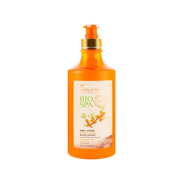 Гель для душу Sea of Spa Bio Spa Bath Lotion Морква та Обліпиха 780 мл (7290012934681) - зображення 1