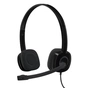 Навушники Logitech H151 Black (981-000589) - зменшене зображення 1