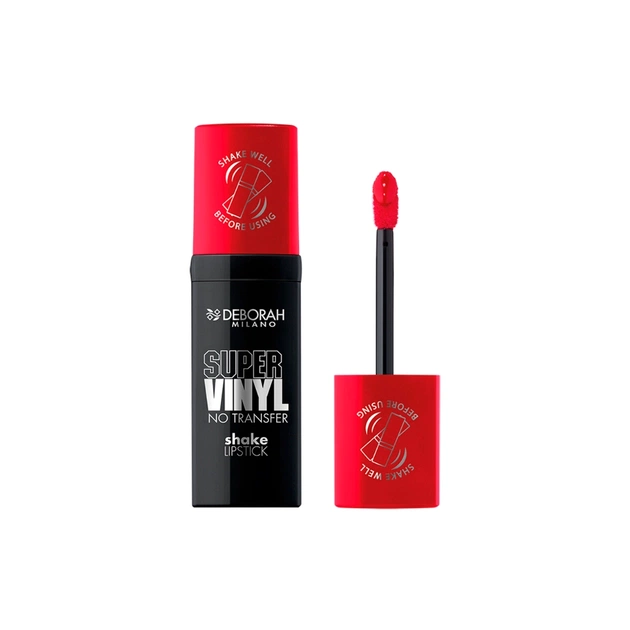 Помада для губ Deborah Super Vinyl Shake 04 - Signature Red (8009518442243) - изображение 1