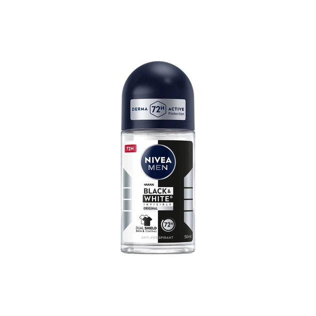 Антиперспирант Nivea MEN Black & White Invisible Original Anti-Transpirant 50 мл (4006000032511) - изображение 1