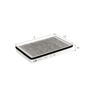 Фільтр салону ALPHA FILTER AF5011a зображення 1