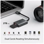 Зчитувач флеш-карт TP-Link USB-C to SD/TF (UA440C) - зменшене зображення 9