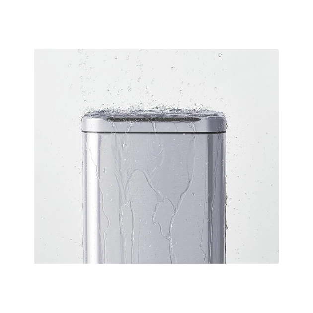 Контейнер для сміття JAH Сенсорний на ніжках Срібний металік 40 л (20255) - picture 10