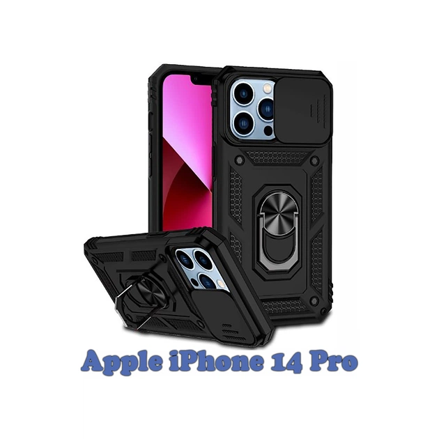 Чехол для мобильного телефона BeCover Military Apple iPhone 14 Pro Black (708175) - изображение 1