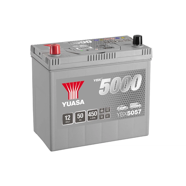 Акумулятор автомобільний Yuasa 12V 50Ah Silver High Performance Battery (YBX5057) - зображення 1