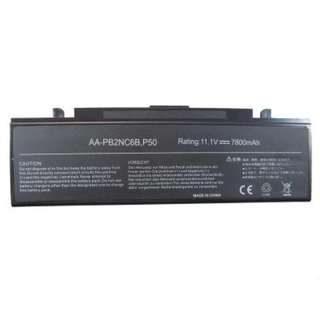 Акумулятор до ноутбука AlSoft Samsung P50 AA-PB2NC3B 7800mAh 9cell 11.1V Li-ion (A41411) - зображення 1