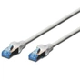 Патч-корд Digitus 15м, cat.5e, SF-UTP AWG 26/7, grey (DK-1531-150) - зменшене зображення 1