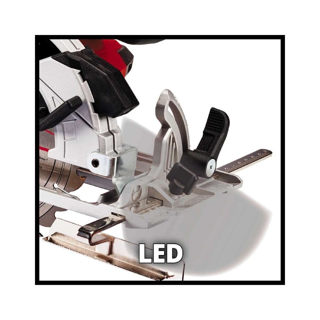 Дискова пила Einhell TE-CS 18/165-1LI - Solo PXC 18V, 165х20 мм, 2.6кг (без АКБ та ЗП) (4331207) - picture 7