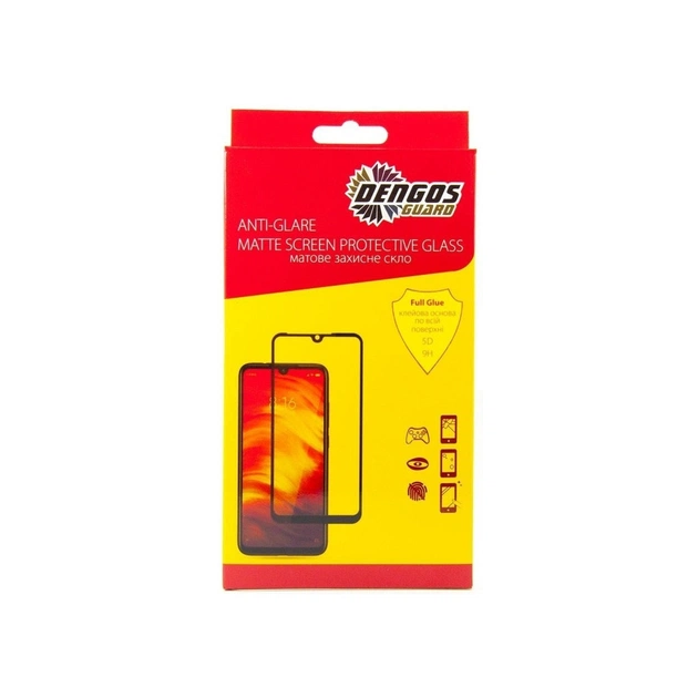 Стекло защитное Dengos Full Glue Matte Samsung Galaxy M11 (TGFG-MATT-21) (TGFG-MATT-21) - изображение 1
