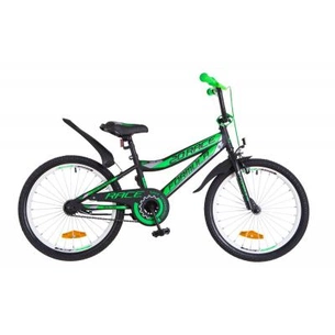 Велосипед Formula 20" RACE 2018 рама-10,5" St чорно-салатовий (OPS-FRK-20-041) зображення 1