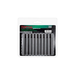 Набір біт Toptul 10мм L75мм T40 10шт. (FSEB1240G) зображення 1