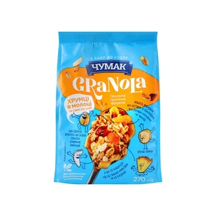 Гранола Чумак Тропік 270 г (4823096008226) зображення 1