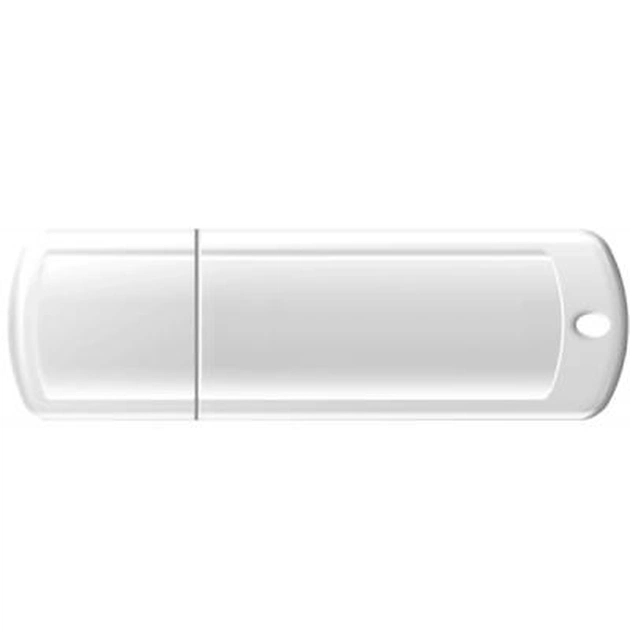 USB флеш накопичувач Transcend 8GB NO LOGO WHITE USB 2.0 (TS8GJF370_NL) - зображення 1