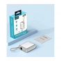 Батарея универсальная Choetech 10000mAh, 35W. PD/3.0, LED Display, buid-in type-C cabel, Silver (B832-SL) - уменьшенное изображение 4