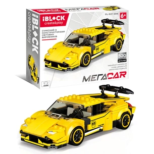 Конструктор iBlock Спорткар жовтий (PL-921-298) зображення 1