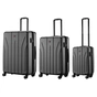 Набір валіз Wenger Oryson 3 в 1 (S,M,L) пластик, 4 колеса, сірий (653212) - зменшене зображення 1