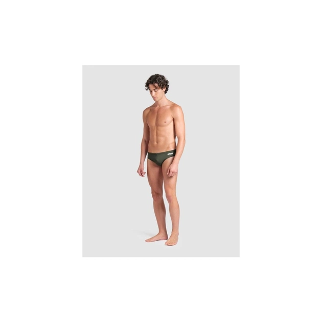 Плавки Arena Team Swim Briefs Solid 004773-660 оливковий 90 (3468337523420) - зображення 3