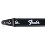 Ремень для гитары Fender Strap 2" Weighless Running Logo Black/White (229406) - уменьшенное изображение 2