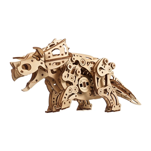 Конструктор Ugears Трицератопс (6337517) - зображення 1