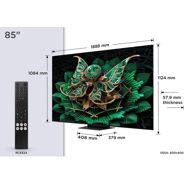 Телевізор TCL 85C7K - изображение 9