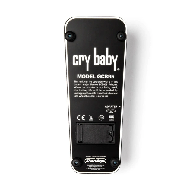 Педаль ефектів Jim Dunlop Cry Baby Standard Wah (GCB95) - picture 5