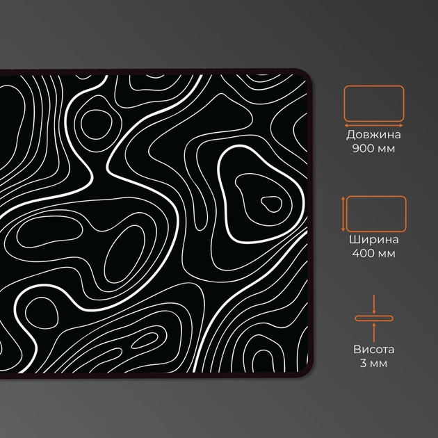 Килимок для мишки GamePro Speed/Control White (MP275AB) - picture 4