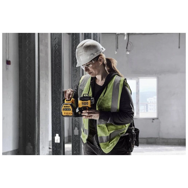 Лазерний нівелір DeWALT лінійний 10.8/12/18В XR Li-Ion, зелений промінь, 1x2Ah 18V, TSTAK (DCE089D1G18) - picture 12